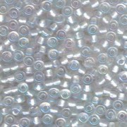 Miyuki Rocailles Perlen 4mm 3637 Crystal rainbow White 20gr